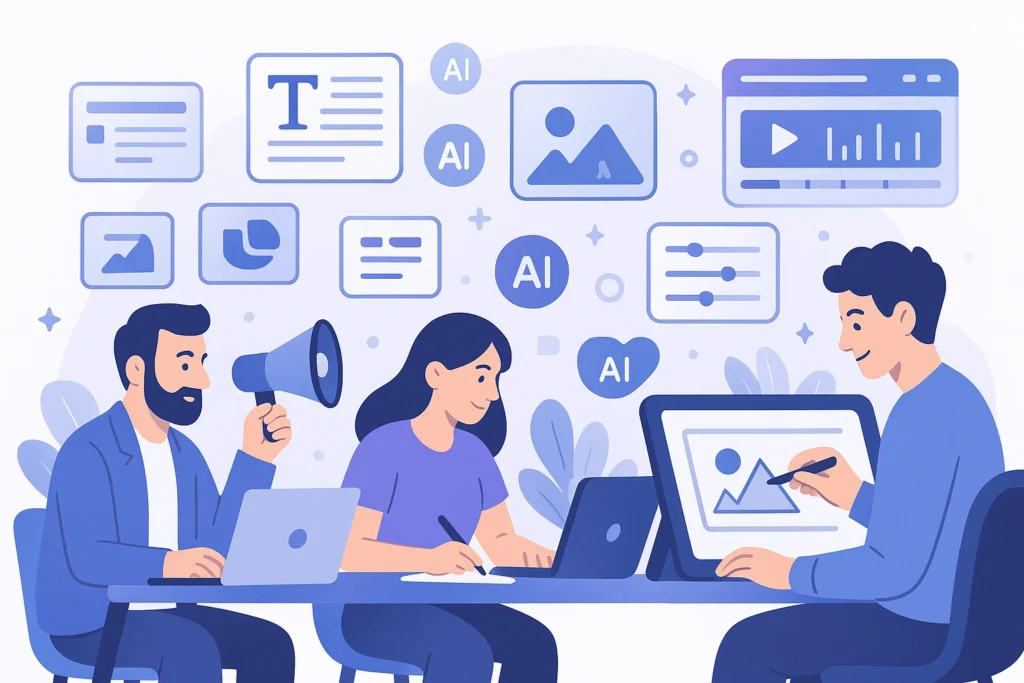 Top AI Tools for Content Writing, Design & Marketing