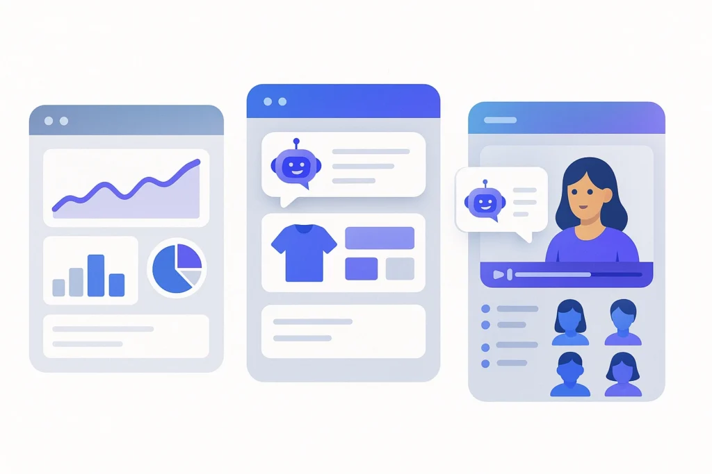 Top Use Cases for AI Tools in SaaS, E-commerce & Education